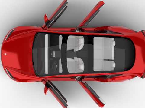 Tesla Model 3 Perfomance 2024 HQ 3D Модель