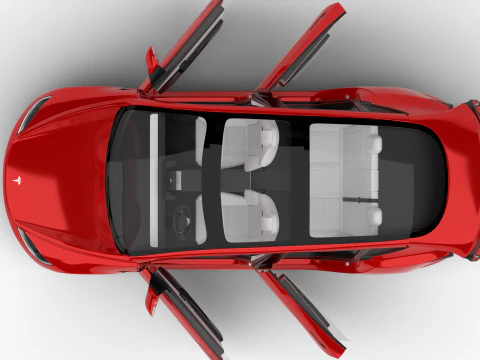 Tesla Model 3 Perfomance 2024 HQ 3D Model