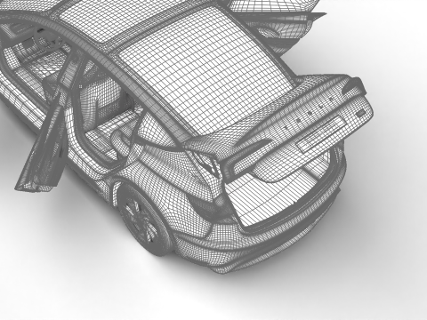 Tesla Model 3 Perfomance 2024 HQ 3D Модель