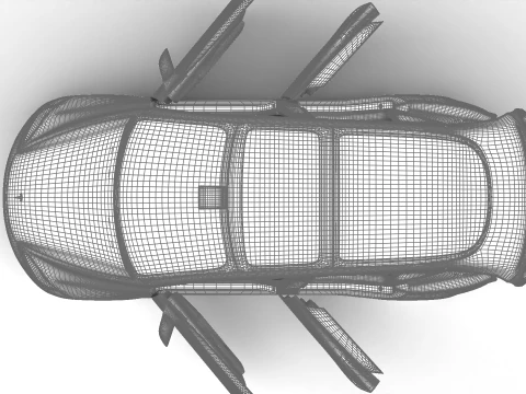 Tesla Model 3 Perfomance 2024 HQ 3D Model