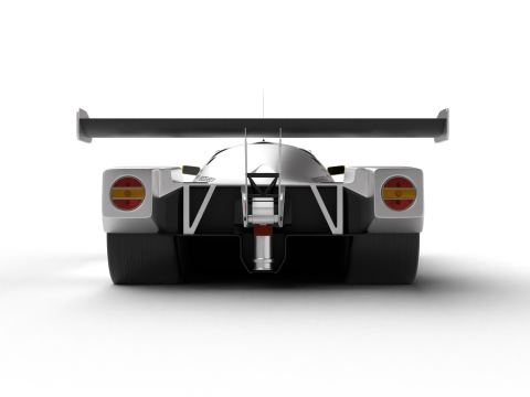 Mercedes Benz C9 GT 1987 Sauber Racing Model 3D