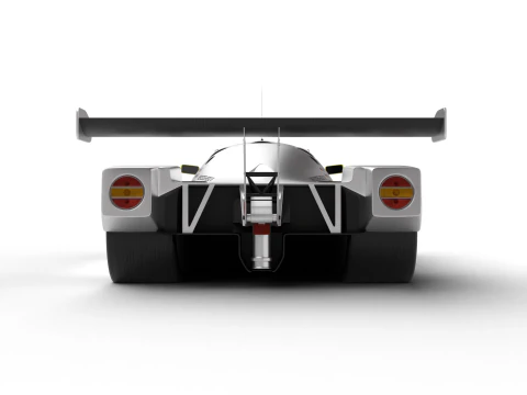 Mercedes Benz C9 GT 1987 Sauber Racing 3D Model