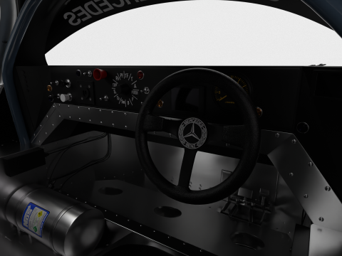 Mercedes Benz C9 GT 1987 Sauber Racing Model 3D