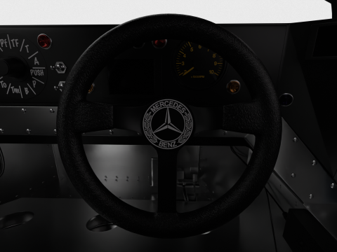 Mercedes Benz C9 GT 1987 Sauber Racing Model 3D
