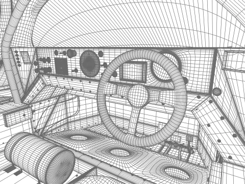Mercedes Benz C9 GT 1987 Sauber Racing 3D Model