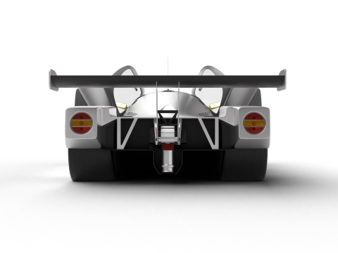 Mercedes Benz C9 GT 1987 Sauber Racing HQ Modello 3D