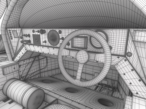 Mercedes Benz C9 GT 1987 Sauber Racing HQ Modello 3D
