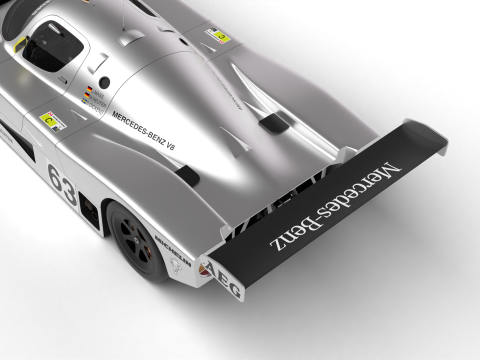 Mercedes Benz C9 1987 Sauber Racing Model 3D