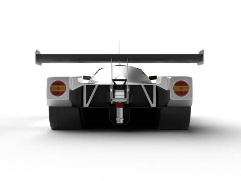 Mercedes Benz C9 1987 Sauber Racing Model 3D