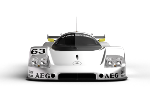 Mercedes Benz C9 1987 Sauber Racing Model 3D
