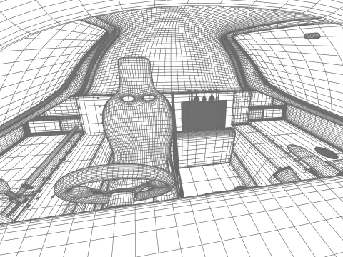 Mercedes Benz C9 1987 Sauber Corrida Modelo 3D