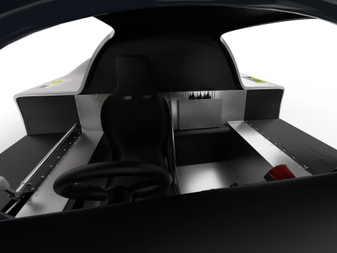Mercedes Benz C9 1987 Sauber Racing HQ 3D Model