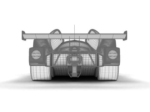 Mercedes Benz C9 1987 Sauber Racing HQ Modèle 3D