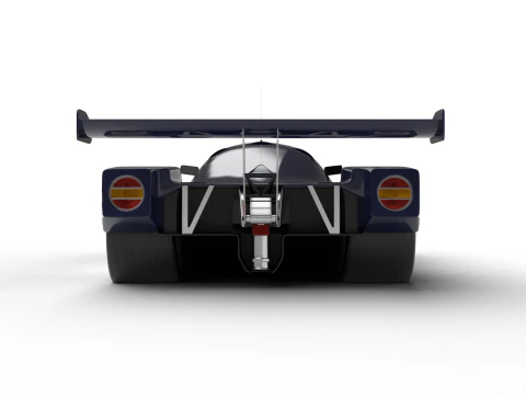 Mercedes Benz C9 Hasegawa 1987 Sauber Kouros Racing 3D Model
