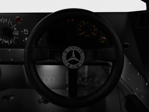 Mercedes Benz C9 Hasegawa 1987 Sauber Kouros Racing 3D Model