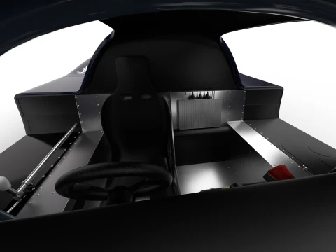 Mercedes Benz C9 Hasegawa 1987 Sauber Kouros Racing HQ 3D Model