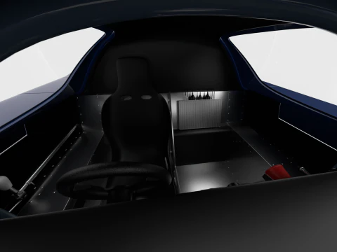 Mercedes Benz C9 1987 Sauber Racing 3D Model
