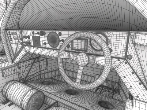 Mercedes Benz C9 1987 Sauber Racing 3D Model