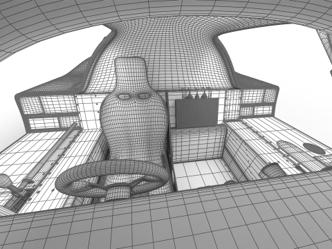 Mercedes Benz C9 1987 Sauber Racing HQ 3D-Modell