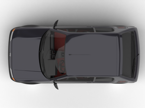 Peugeot 205 GTI 16 1992 Modelo 3D
