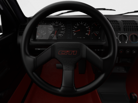 Peugeot 205 GTI 16 1992 Modelo 3D