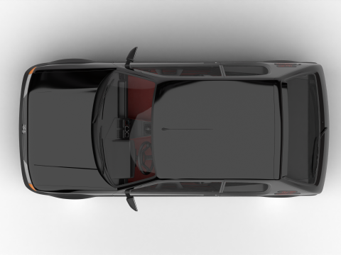 Peugeot 205 GTI 16 1992 3D Model