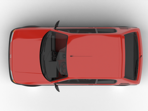 Peugeot 205 GTI 16 1992 3D-Modell