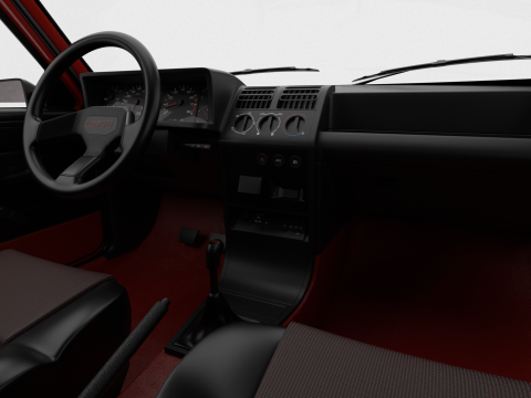 Peugeot 205 GTI 16 1992 3D-Modell