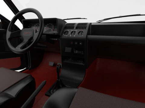 Peugeot 205 GTI 16 1992 Genel Merkez 3D Model