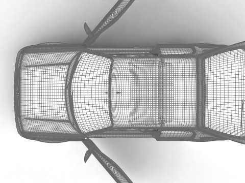 Peugeot 205 GTI 16 1992 HQ 3D Model