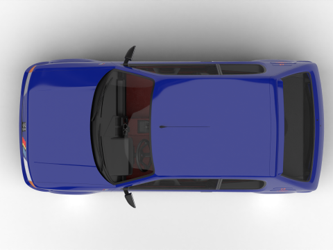 Peugeot 205 Rallye 13 1991 3Dモデル