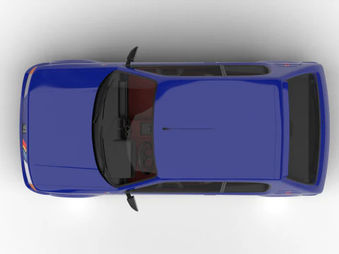 Peugeot 205 Rallye 13 1991 Modello 3D