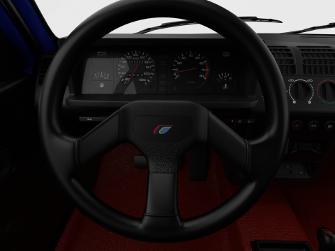 Peugeot 205 Rallye 13 1991 3Dモデル