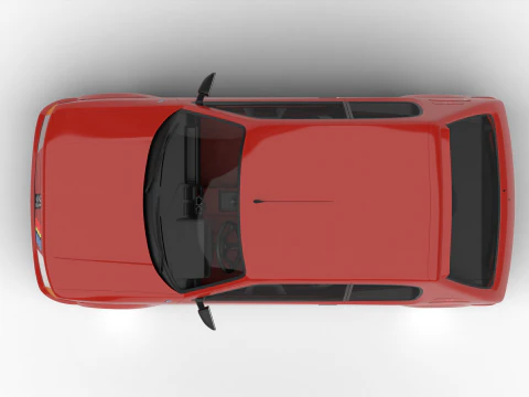 Peugeot 205 Rallye 13 1991 3D Model