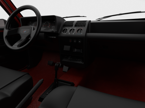 Peugeot 205 Rallye 13 1991 3Dモデル