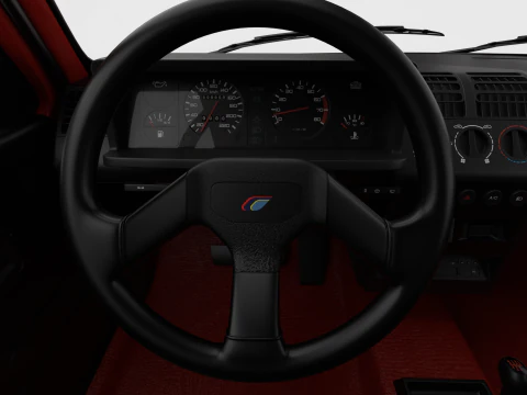Peugeot 205 Rallye 13 1991 3D Model
