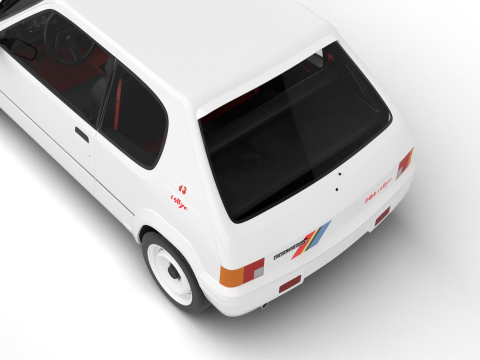 Peugeot 205 Rallye 13 1991 3D 模型