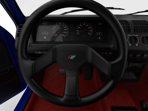 Peugeot 205 Rallye 13 1991 HQ 3D मॉडल