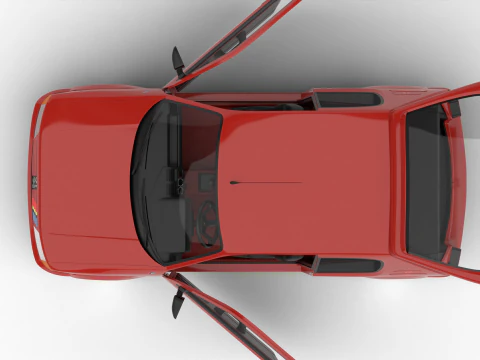 Peugeot 205 Rallye 13 1991 HQ Modelo 3D