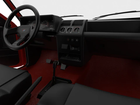 Peugeot 205 Rallye 13 1991 HQ Modelo 3D