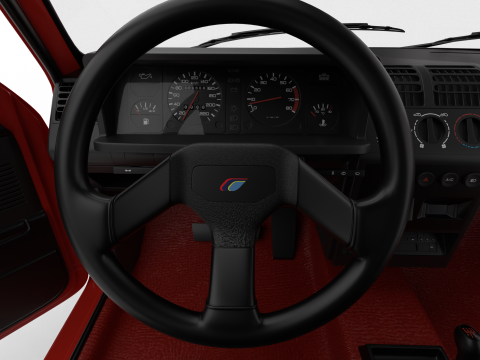 Peugeot 205 Rallye 13 1991 HQ 3D Model