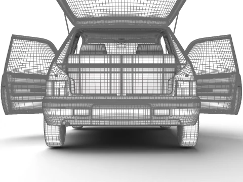 Peugeot 205 Rallye 13 1991 HQ Modelo 3D