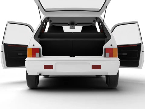 Peugeot 205 Rallye 13 1991 HQ Modello 3D