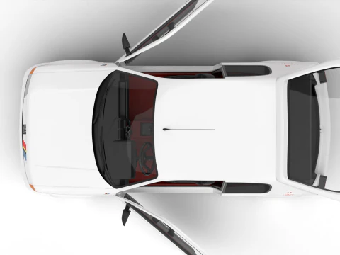 Peugeot 205 Rallye 13 1991 HQ Modello 3D