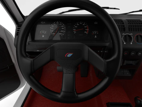 Peugeot 205 Rallye 13 1991 HQ Modello 3D