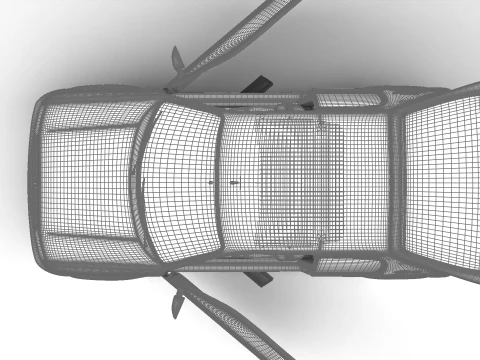 Peugeot 205 Rallye 13 1991 HQ Modello 3D