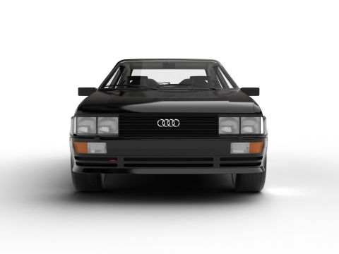 Audi Quattro UR 1980 3D-Modell