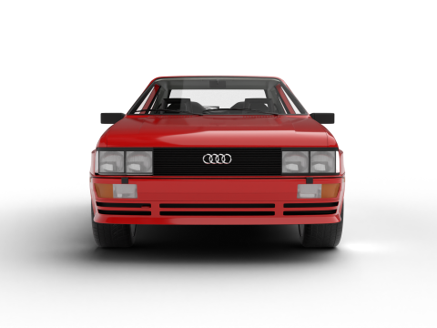 Audi Quattro UR 1980 Modelo 3D