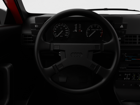 Audi Quattro UR 1980 Modelo 3D
