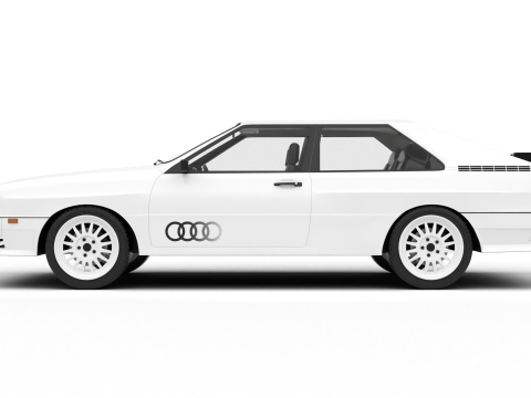 Audi Quattro UR 1980 3D Model